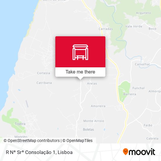 R Nª Srª Consolação 1 mapa