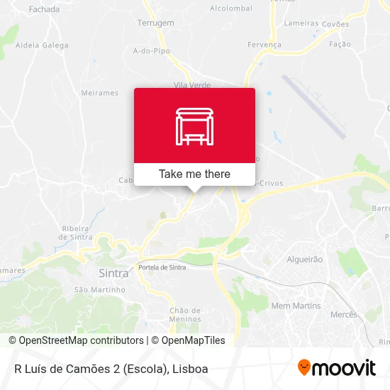 R Luís de Camões 2 (Escola) map