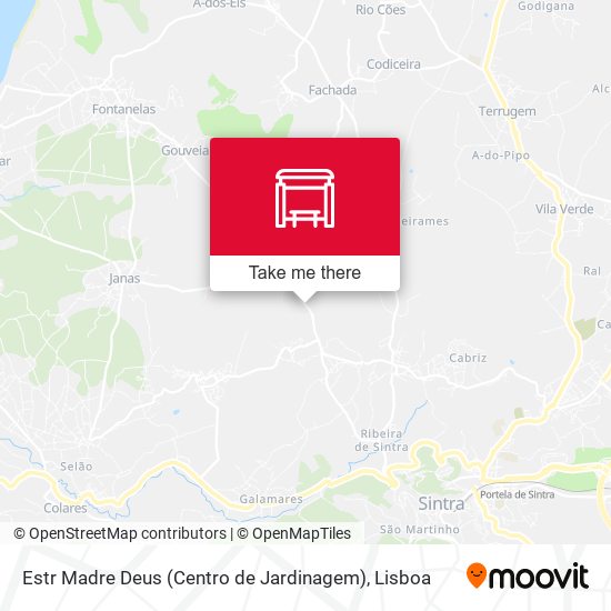 Estr Madre Deus (Centro de Jardinagem) map
