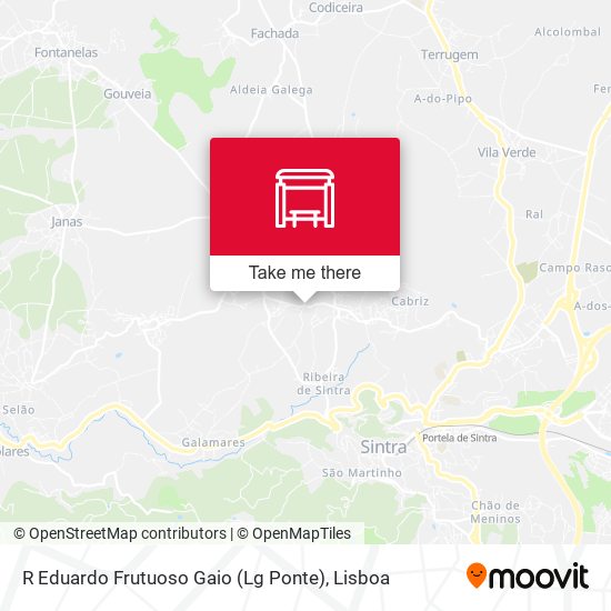 R Eduardo Frutuoso Gaio (Lg Ponte) map