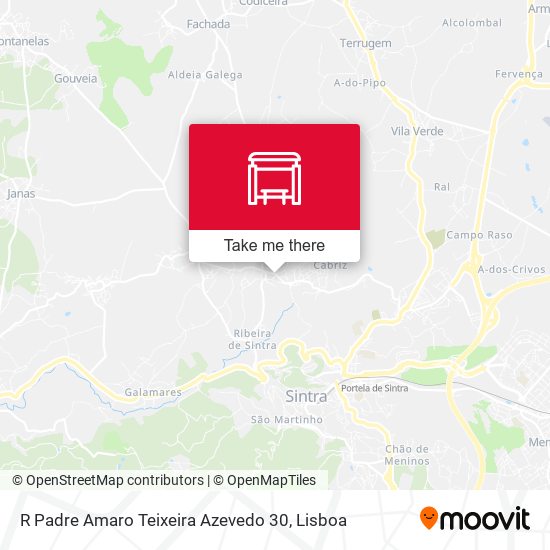 R Padre Amaro Teixeira Azevedo 30 mapa