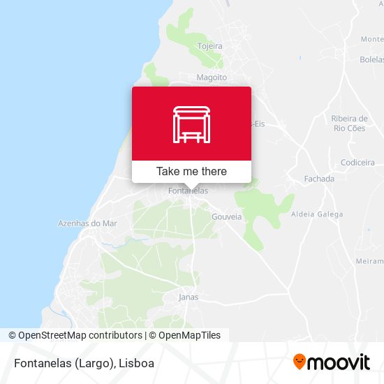 Fontanelas (Largo) mapa