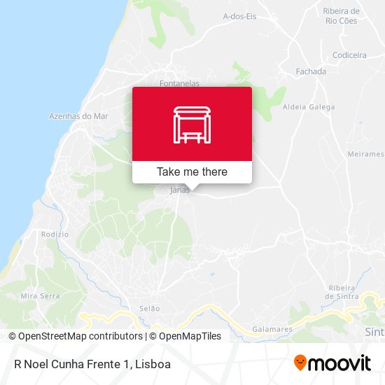 R Noel Cunha Frente 1 mapa