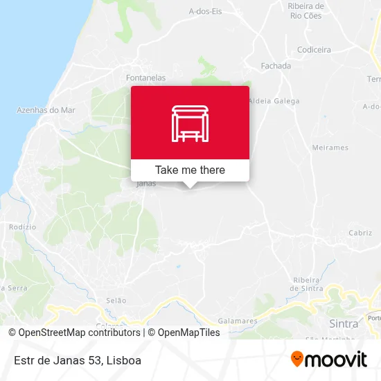 Estr de Janas 53 map