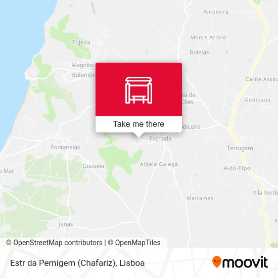 Estr da Pernigem (Chafariz) map