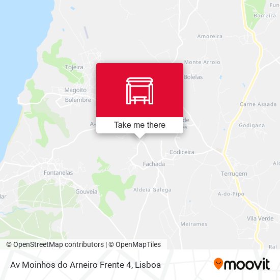 Av Moinhos do Arneiro Frente 4 map