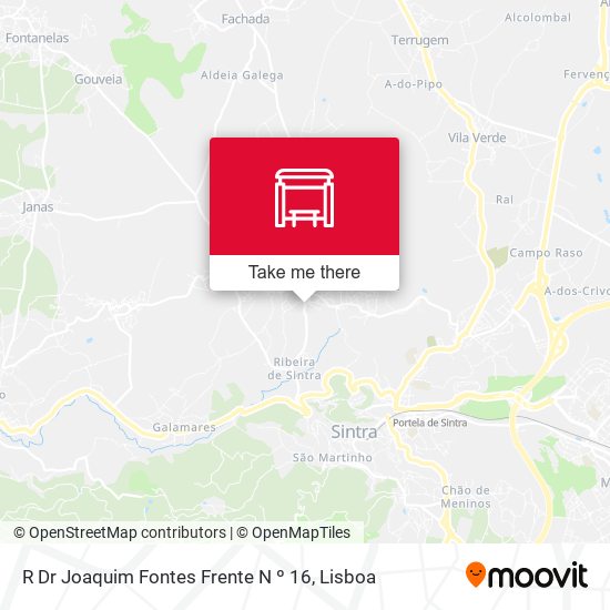 R Dr Joaquim Fontes Frente N º 16 map