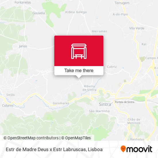 Estr de Madre Deus x Estr Labruscas map