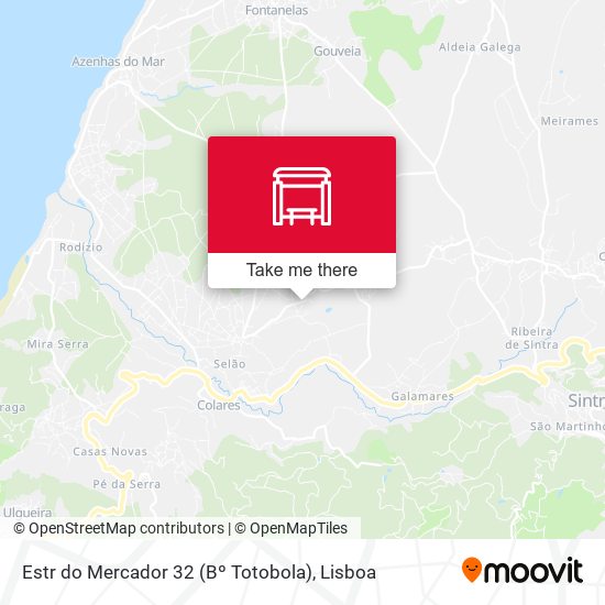Estr do Mercador 32 (Bº Totobola) map
