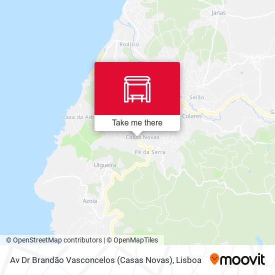 Av Dr Brandão Vasconcelos (Casas Novas) mapa