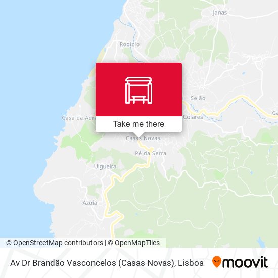 Av Dr Brandão Vasconcelos (Casas Novas) mapa