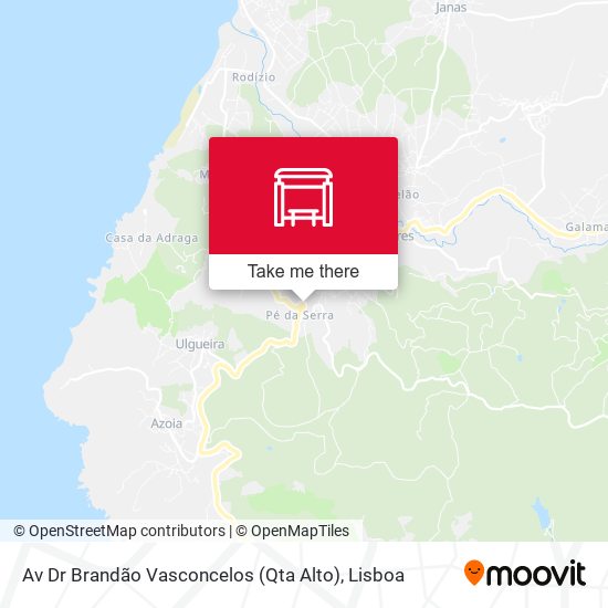 Av Dr Brandão Vasconcelos (Qta Alto) map