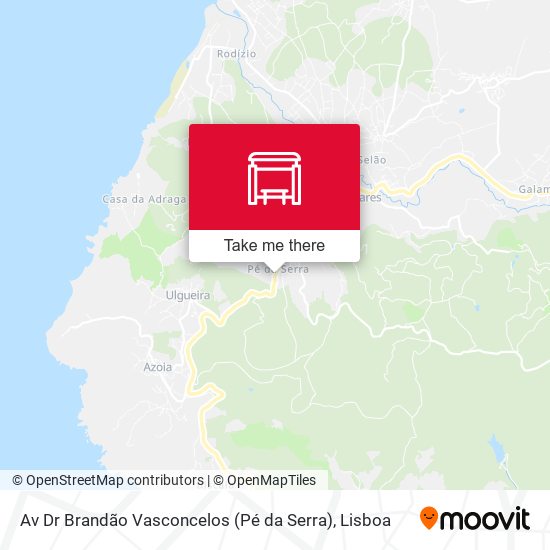 Av Dr Brandão Vasconcelos (Pé da Serra) map