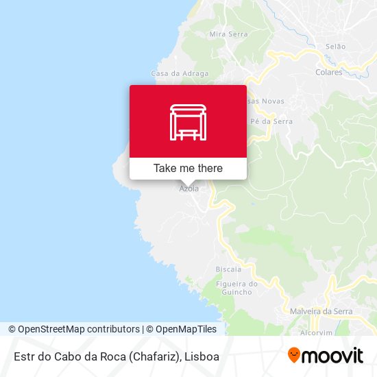 Estr do Cabo da Roca (Chafariz) map