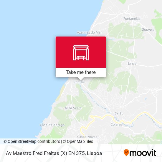 Av Maestro Fred Freitas (X) EN 375 map