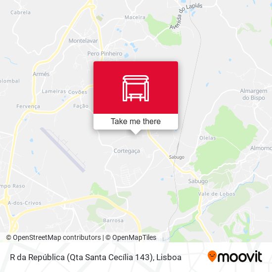 R da República (Qta Santa Cecília 143) map