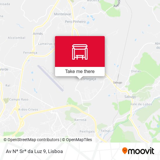 Av Nª Srª da Luz 9 map