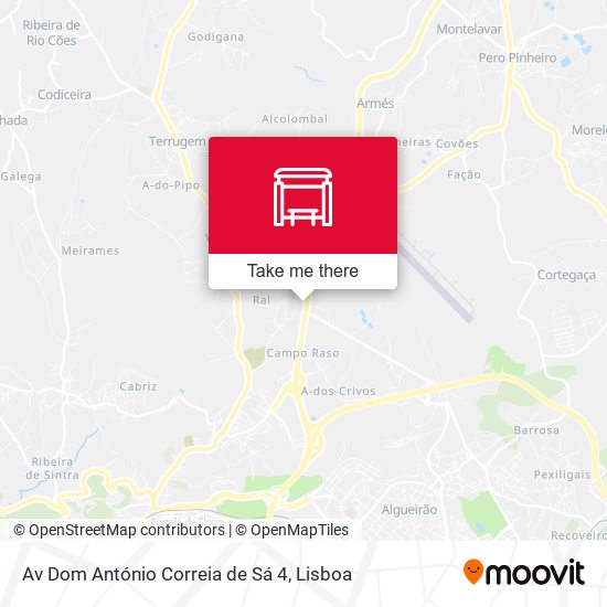 Av Dom António Correia de Sá 4 map