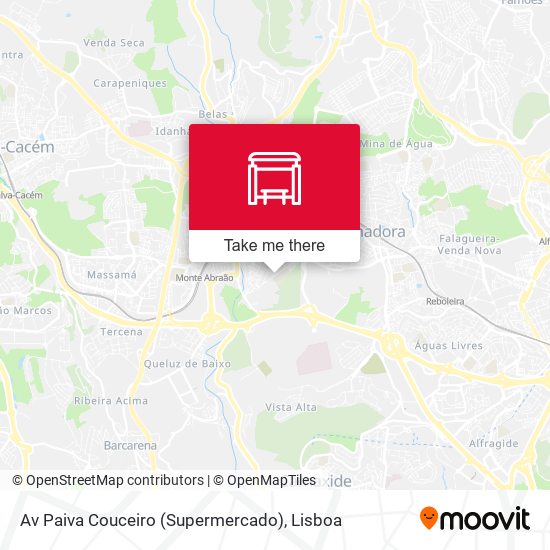 Av Paiva Couceiro (Supermercado) map
