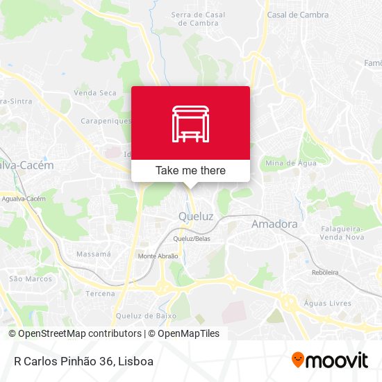 R Carlos Pinhão 36 mapa