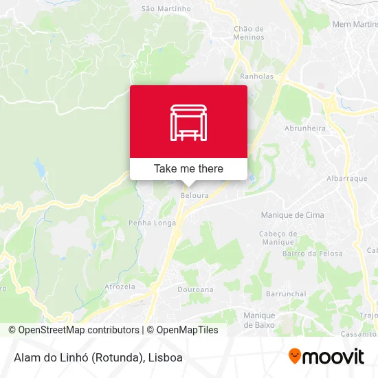 Alam do Linhó (Rotunda) map