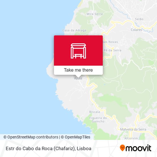 Estr do Cabo da Roca (Chafariz) map