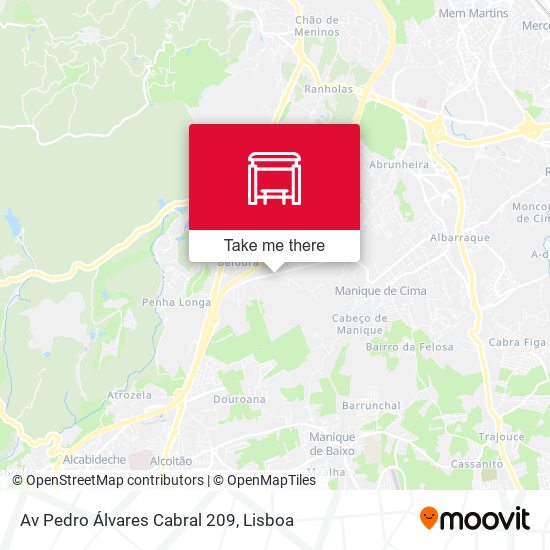 Av Pedro Álvares Cabral 209 map