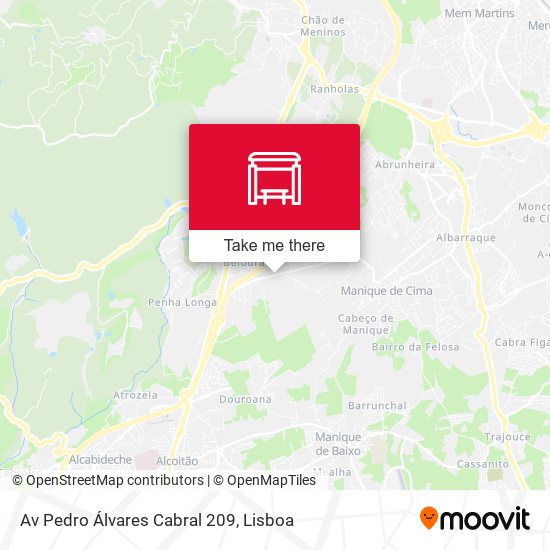 Av Pedro Álvares Cabral 209 mapa