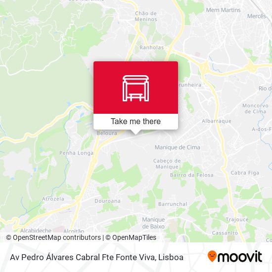 Av Pedro Álvares Cabral Fte Fonte Viva map