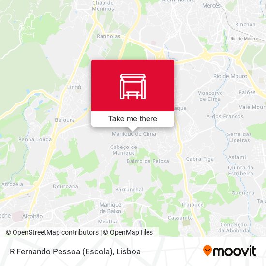 R Fernando Pessoa (Escola) map