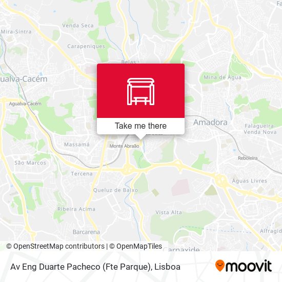 Av Eng Duarte Pacheco (Fte Parque) map