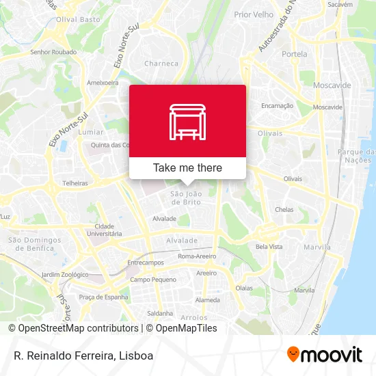 R. Reinaldo Ferreira map