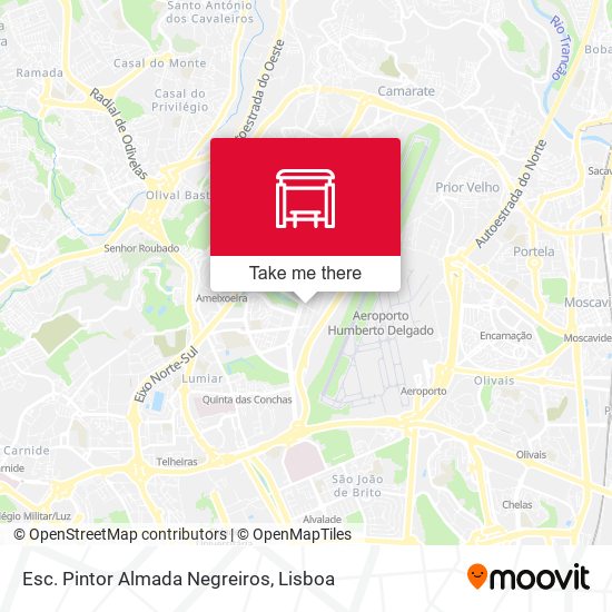 Esc. Pintor Almada Negreiros map