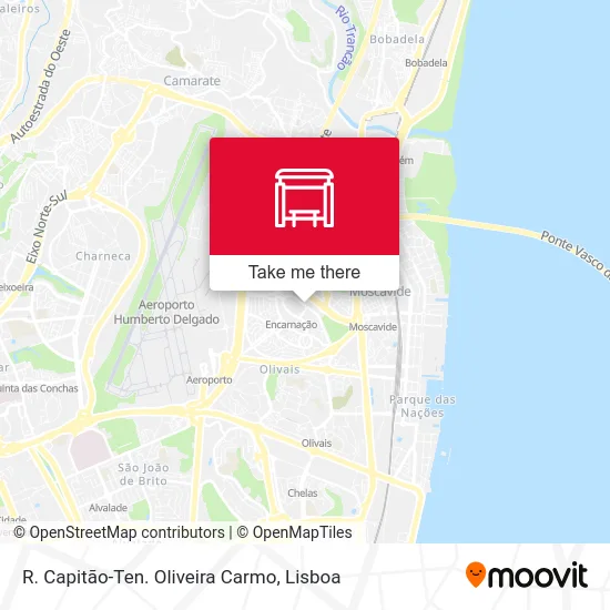 R. Capitão-Ten. Oliveira Carmo map
