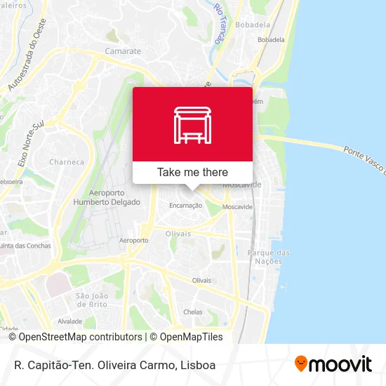 R. Capitão-Ten. Oliveira Carmo map