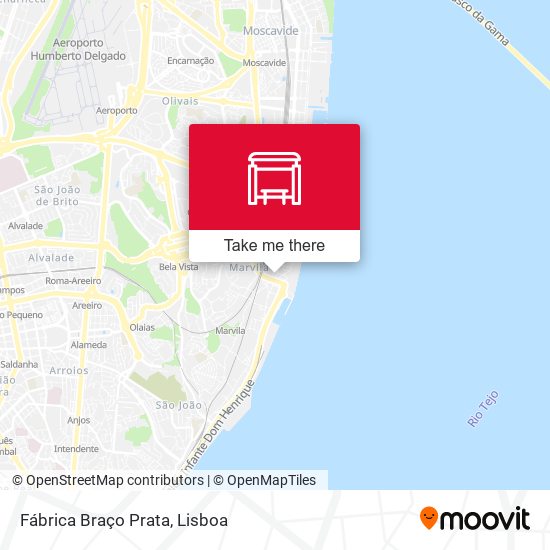 Fábrica Braço Prata map