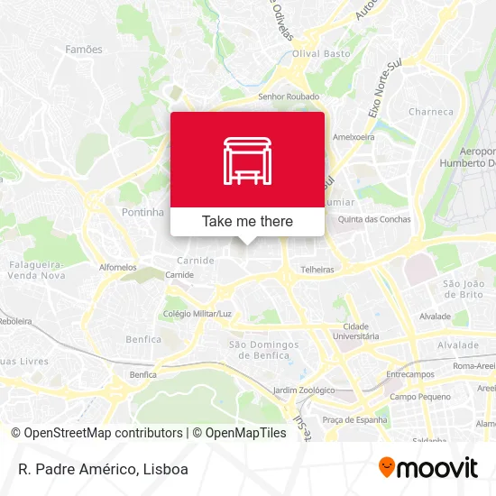 R. Padre Américo map