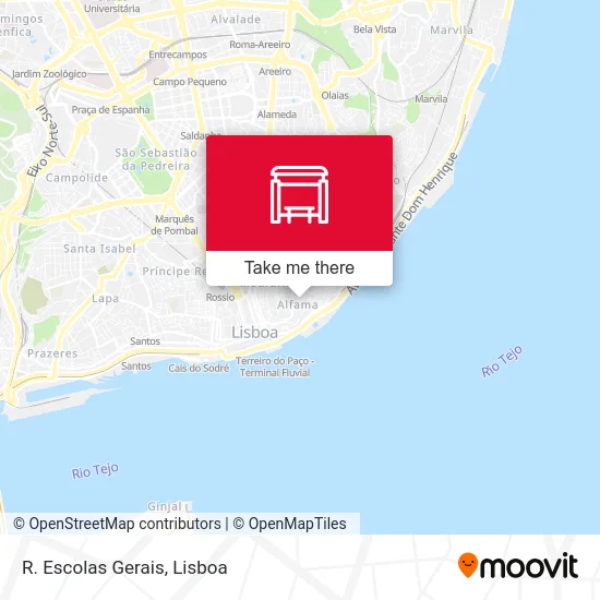 R. Escolas Gerais map