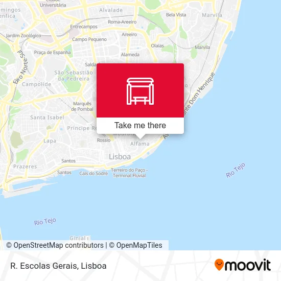 R. Escolas Gerais map