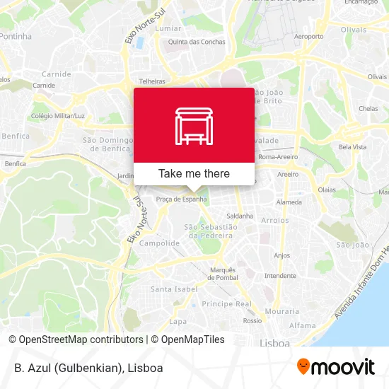 B. Azul (Gulbenkian) map