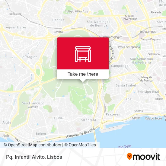 Pq. Infantil Alvito map