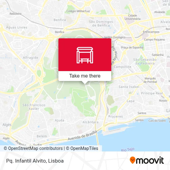 Pq. Infantil Alvito map