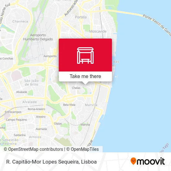 R. Capitão-Mor Lopes Sequeira map