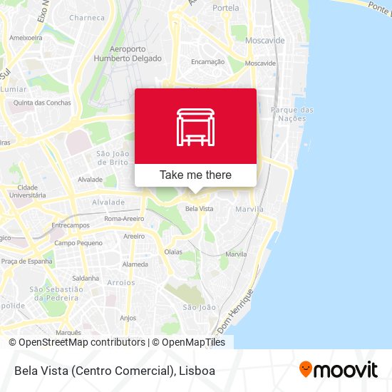 Bela Vista (Centro Comercial) map