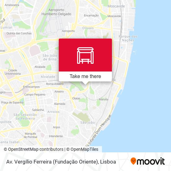 Av. Vergílio Ferreira (Fundação Oriente) map