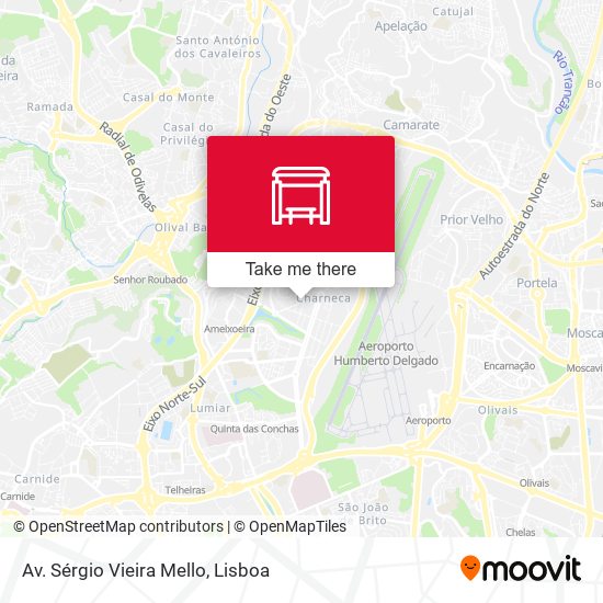 Av. Sérgio Vieira Mello map