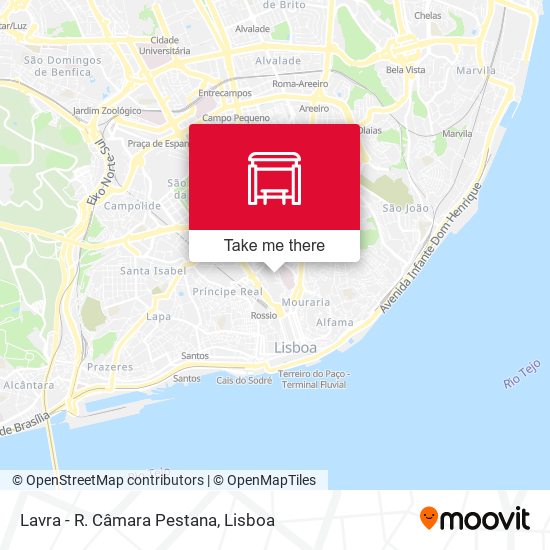 Lavra - R. Câmara Pestana map