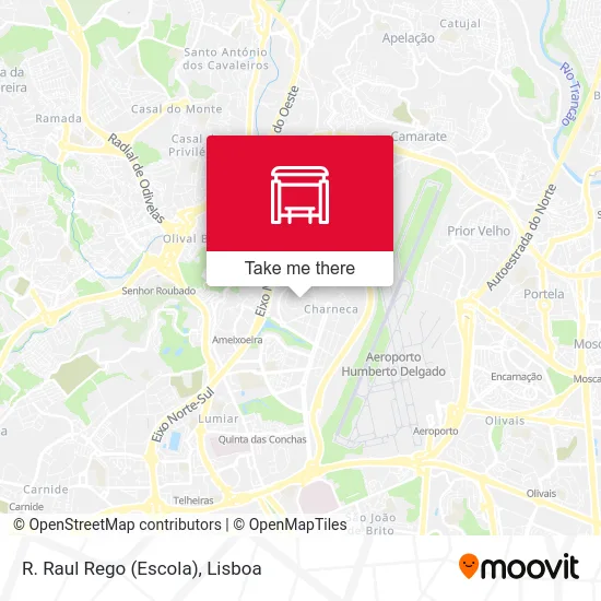 R. Raul Rego (Escola) map