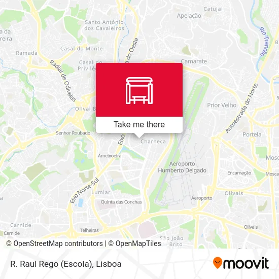 R. Raul Rego (Escola) map