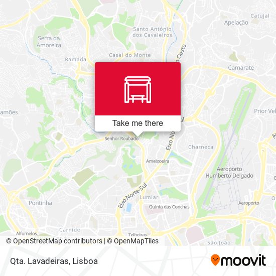 Qta. Lavadeiras mapa